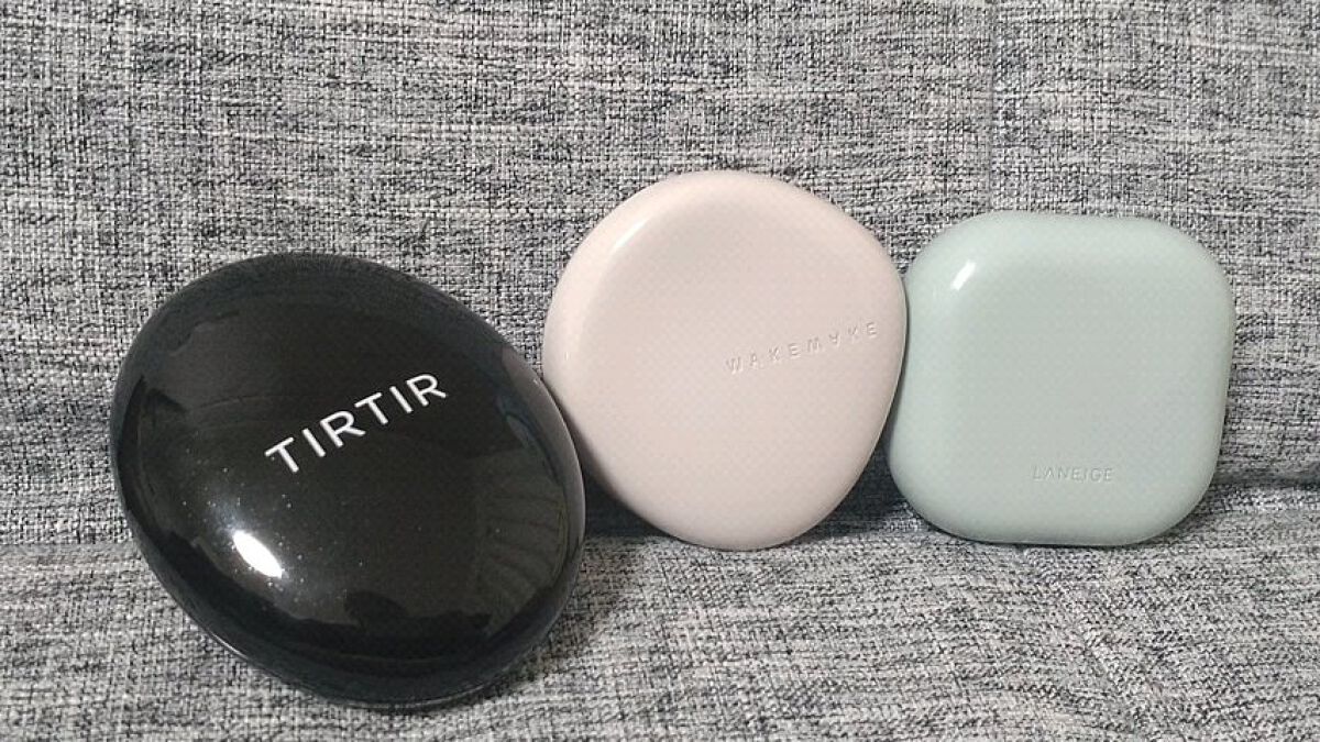 ウォーターベルベットヴィーガンクッション/wakemake/クッションファンデーションの動画クチコミ4つ目