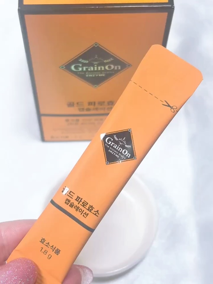 ゴールドファッロ酵素カプセレーション/Grain On/健康サプリメントの動画クチコミ2つ目