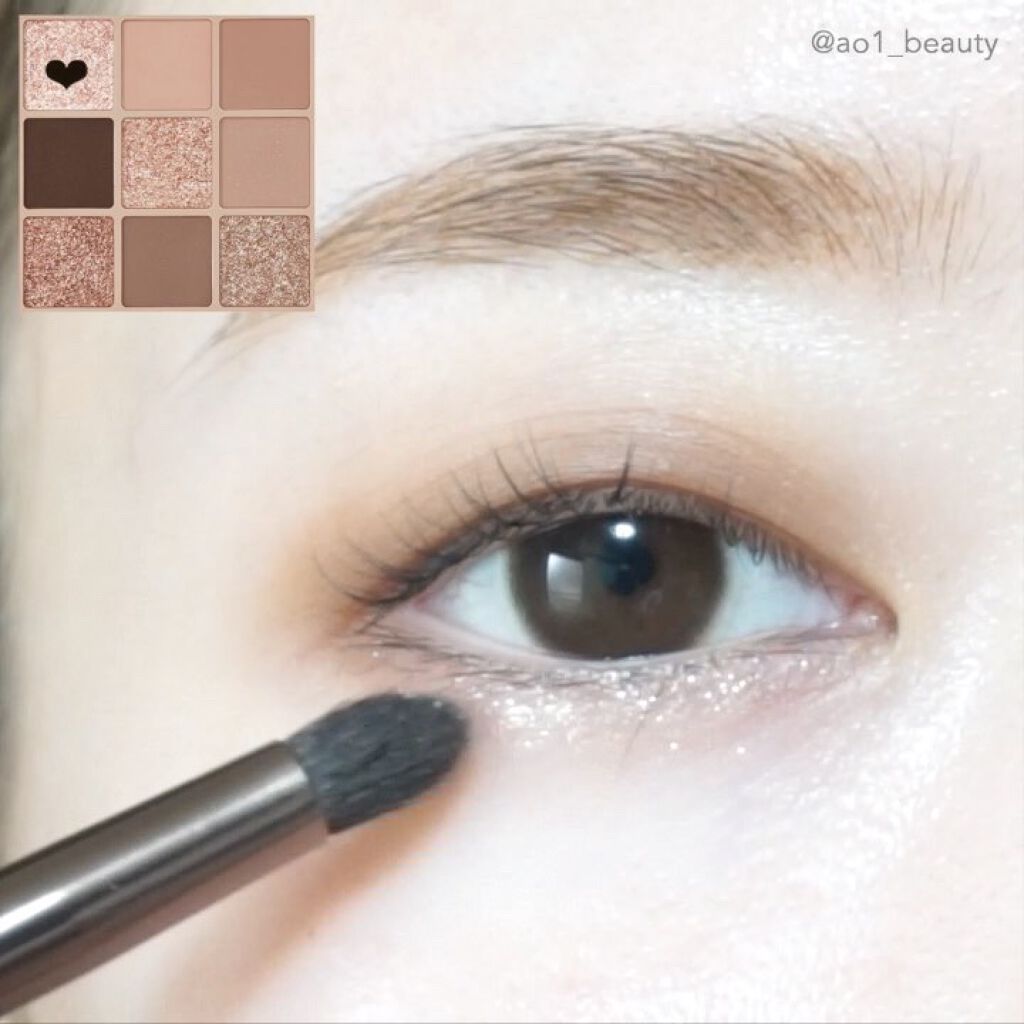 シャドウパレット/dasique/アイシャドウパレットを使ったクチコミ（2枚目）