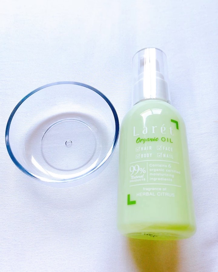 オーガニックオイル/Laret/ヘアオイルを使ったクチコミ（2枚目）
