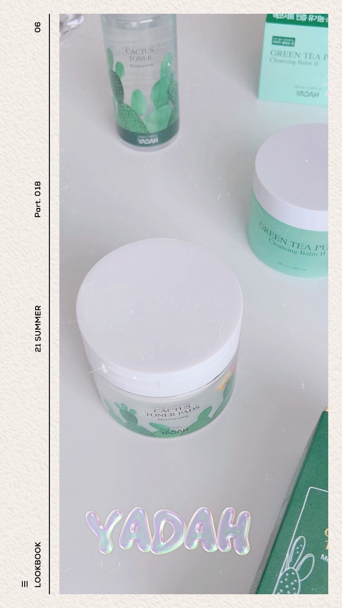 カクタストナーパッド/YADAH/トナーパッドを使ったクチコミ（1枚目）