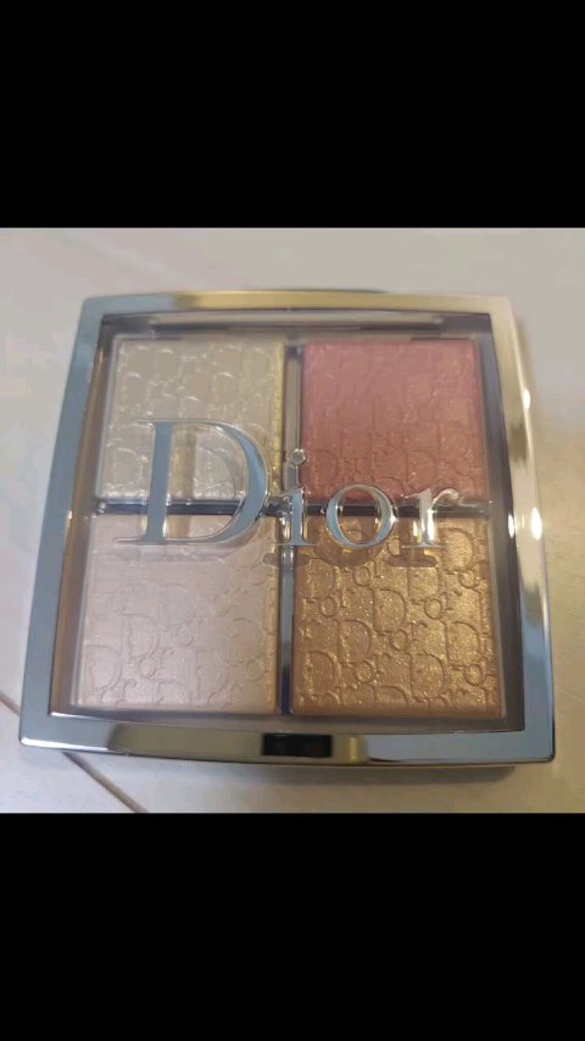 【旧】ディオール バックステージ フェイス グロウ パレット/Dior/ハイライトを使ったクチコミ（1枚目）