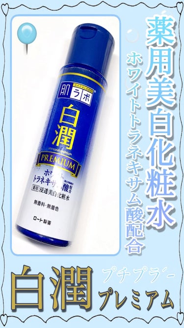 白潤プレミアム薬用浸透美白化粧水/肌ラボ/化粧水を使ったクチコミ（1枚目）