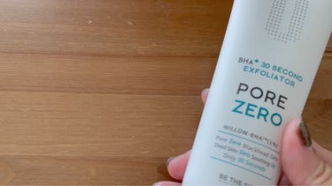 BHA+ PORE ZERO 30 SECOND EXFOLIATOR/be the skin/ピーリングを使ったクチコミ（3枚目）