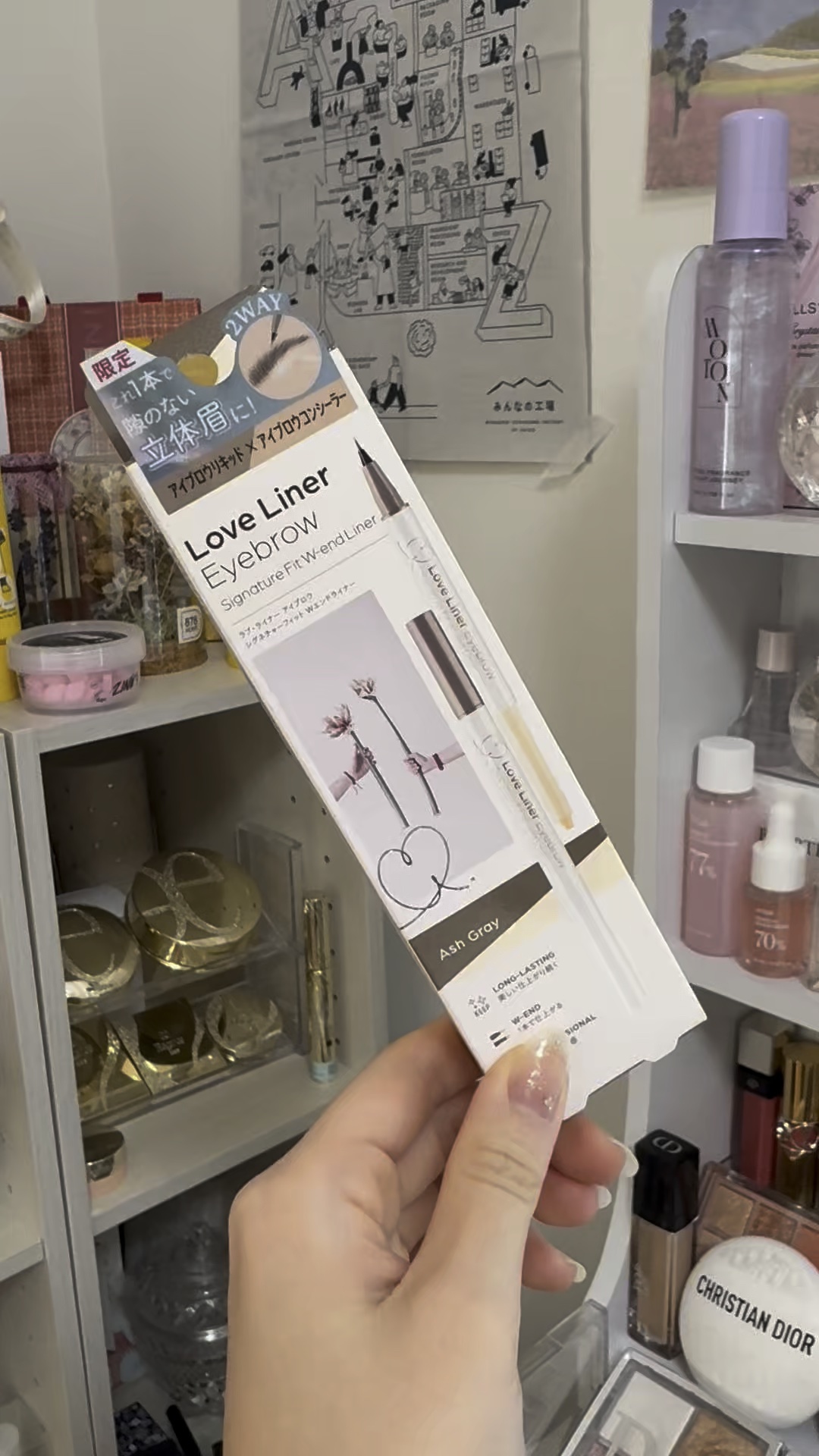 ラブ・ライナー シグネチャーフィットWエンドライナー＜アイブロウ＞/ラブ・ライナー/リキッドアイブロウの人気ショート動画