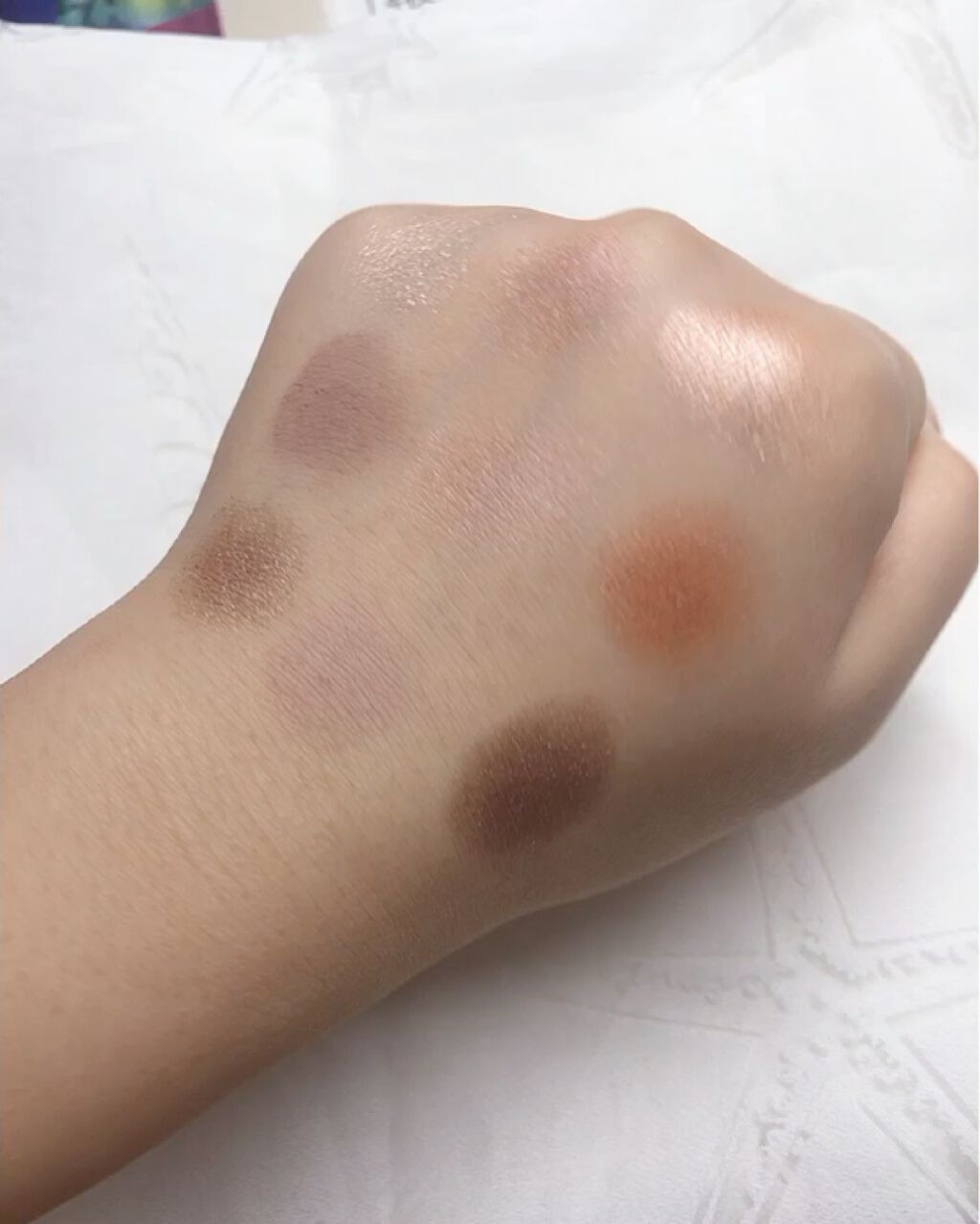 UR GLAM　BLOOMING EYE COLOR PALETTE/U R GLAM/アイシャドウパレットを使ったクチコミ（2枚目）