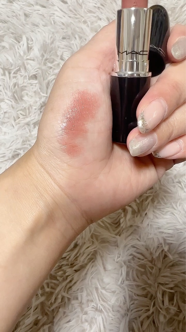 ラスターガラス リップスティック/M・A・C/口紅を使ったクチコミ（3枚目）