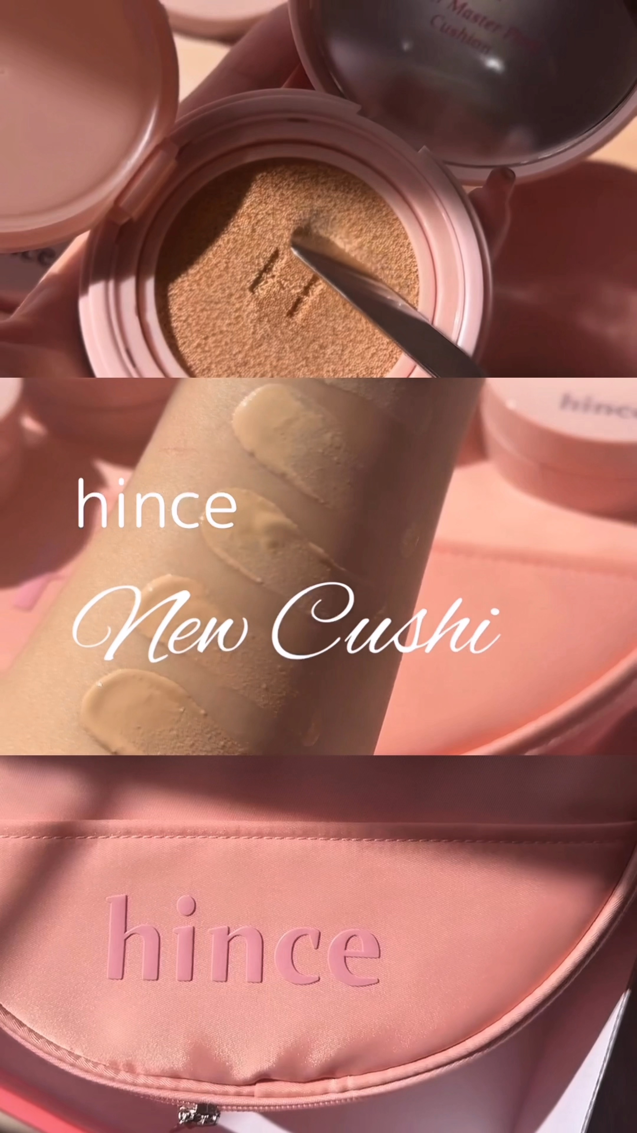 カバーマスターピンククッション/hince/クッションファンデーションの動画クチコミ5つ目