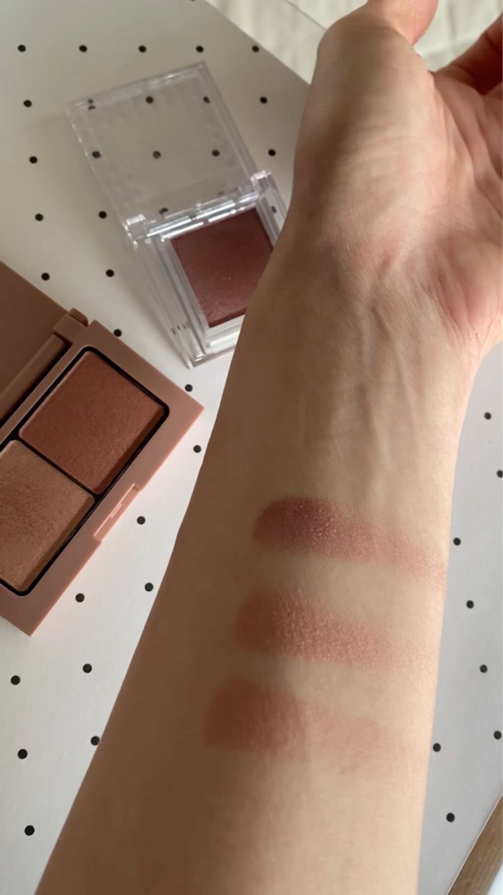 シングルカラーアイシャドウ/CEZANNE/単色アイシャドウを使ったクチコミ（3枚目）