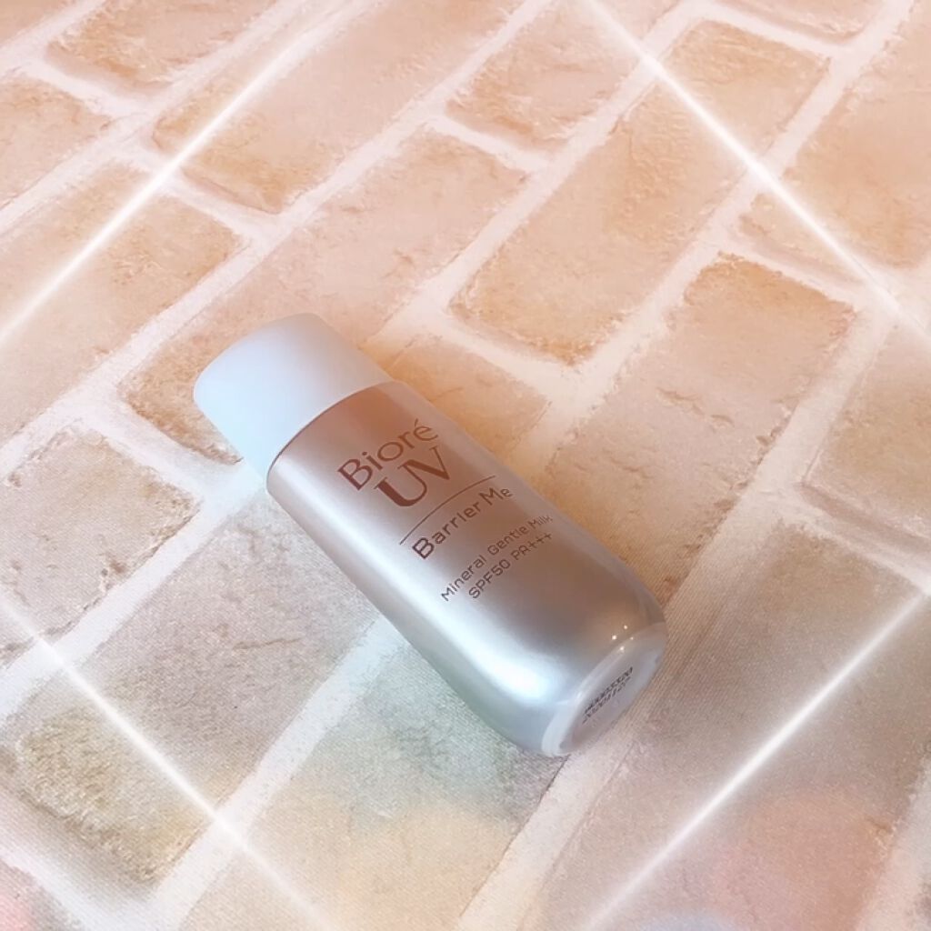 ビオレUV バリア・ミー ミネラルジェントルミルク/ビオレ/日焼け止めミルクを使ったクチコミ（3枚目）