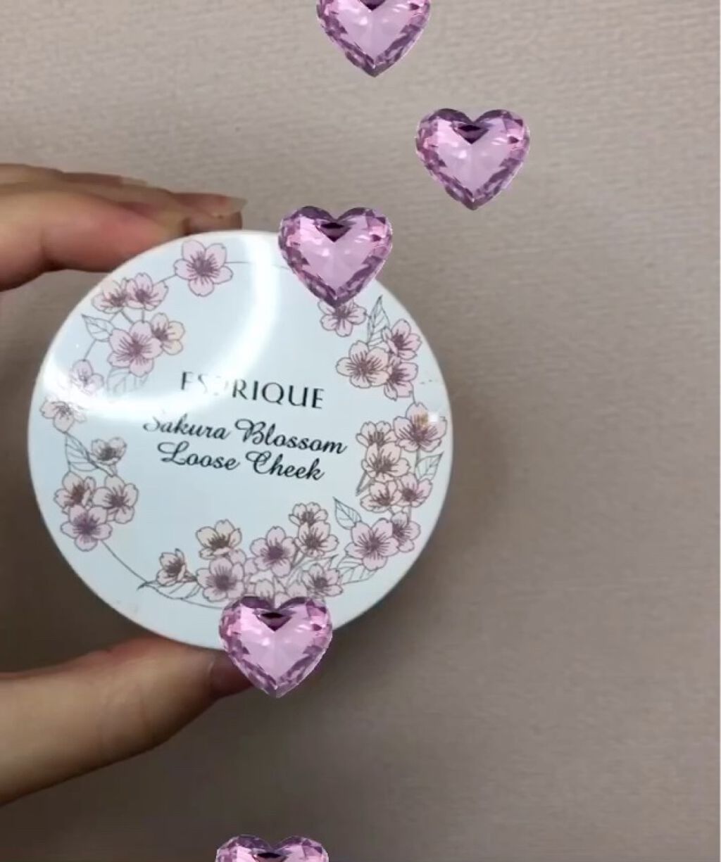 サクラブロッサム ルースチーク/ESPRIQUE/パウダーチークを使ったクチコミ（1枚目）