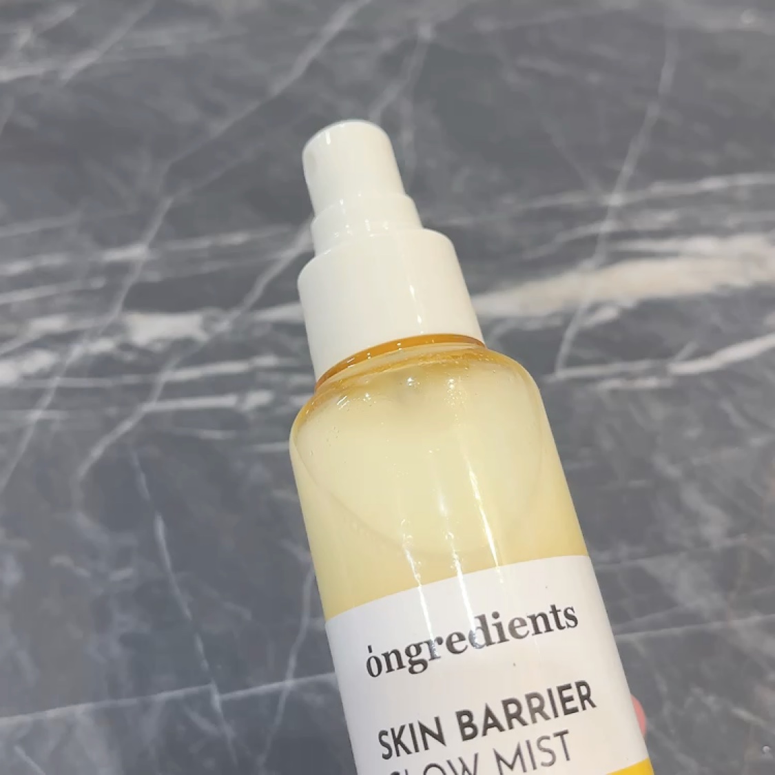 オングリディエンツ スキンバリアグローミスト/Ongredients/ミスト状化粧水を使ったクチコミ（2枚目）