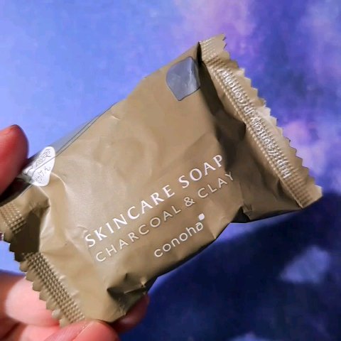 スキンケアソープ チャコール・クレイ/conoha[コノハ]/洗顔石鹸の動画クチコミ2つ目