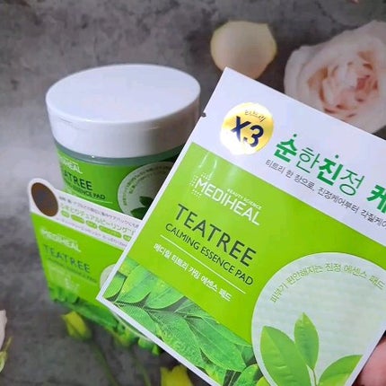 ティーツリーカーミングエッセンスパッド/MEDIHEAL/トナーパッドの人気ショート動画
