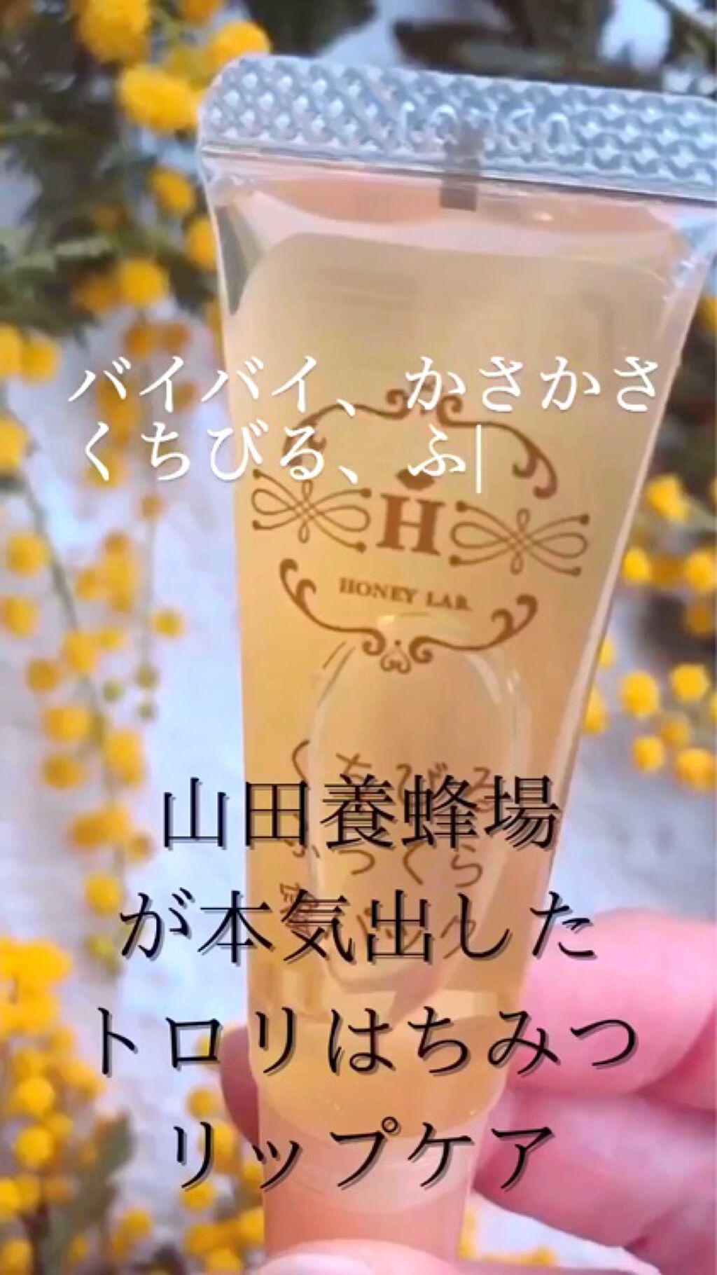 くちびるふっくら蜜パック/アピセラピーコスメティクス/リップマスクの動画クチコミ2つ目