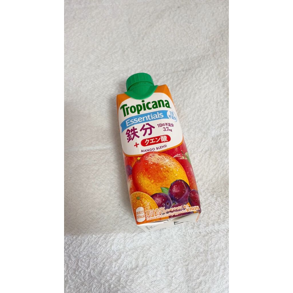 トロピカーナ エッセンシャルズ/トロピカーナ/スムージーを使ったクチコミ（1枚目）