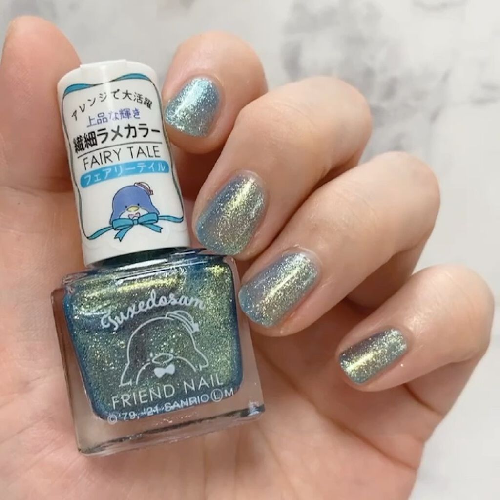 サンリオネイル/DAISO/マニキュアを使ったクチコミ（3枚目）