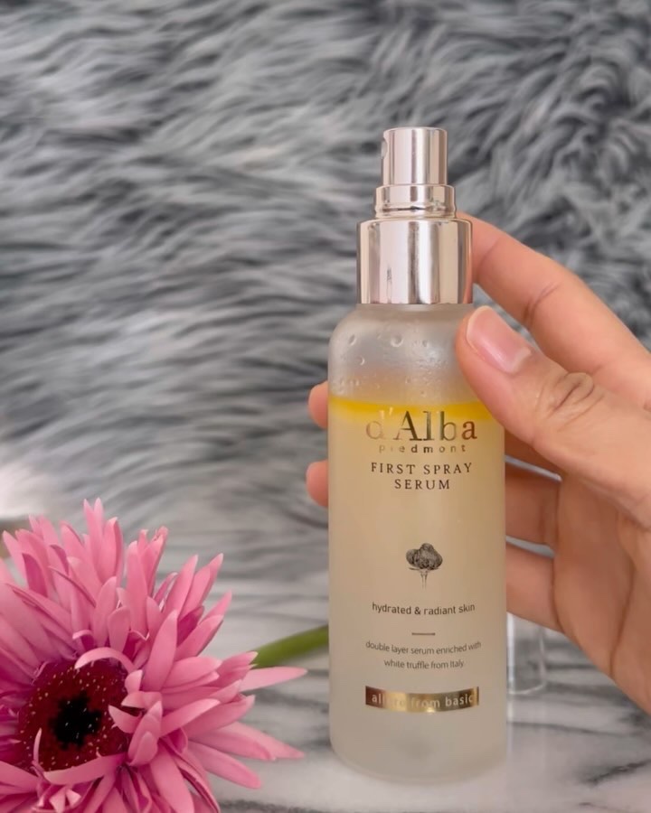 ダルバ ホワイトトリュフファーストスプレーセラム/ダルバ/ミスト状化粧水を使ったクチコミ（2枚目）