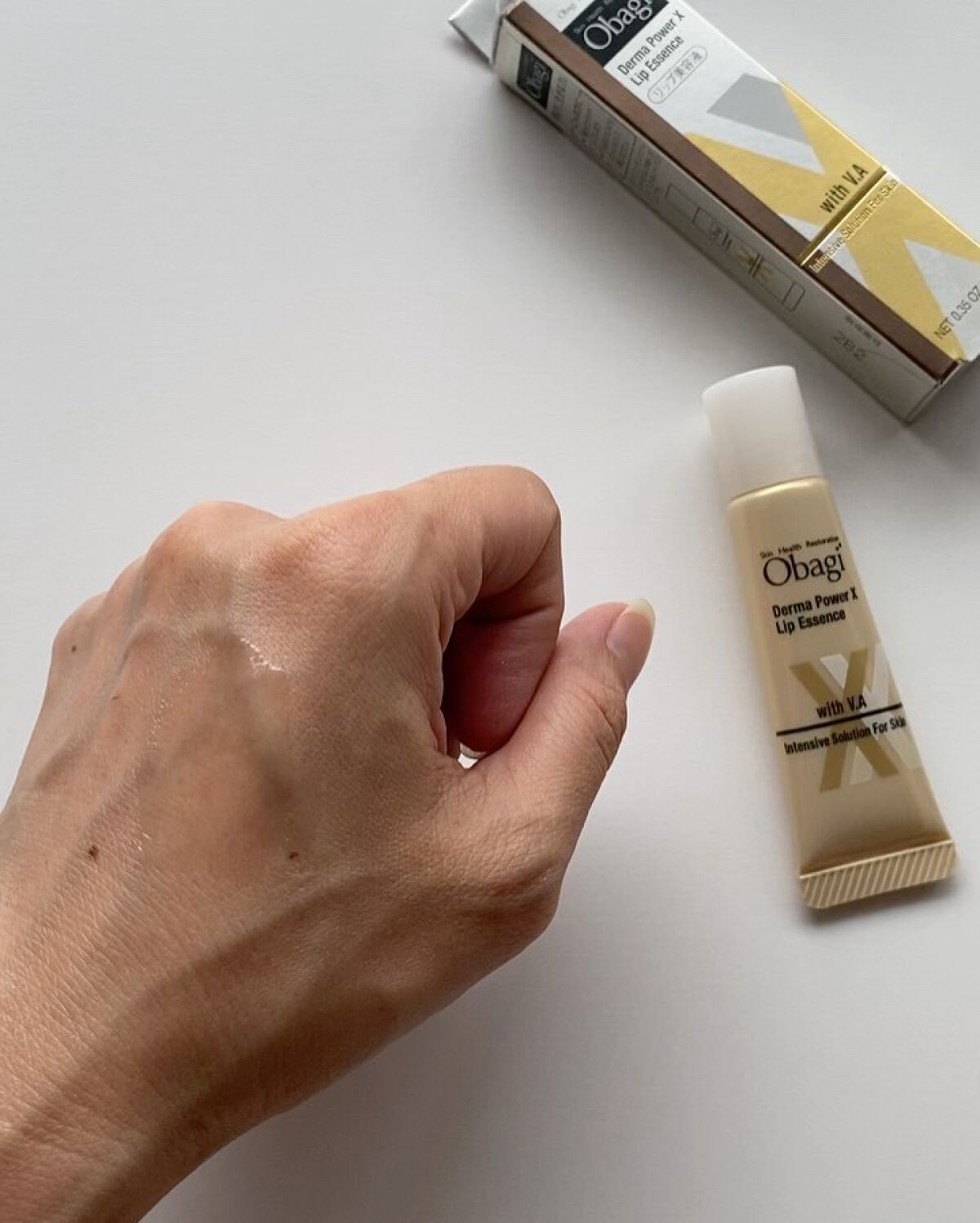 ダーマパワーX リップエッセンス/オバジ/リップ美容液を使ったクチコミ（3枚目）