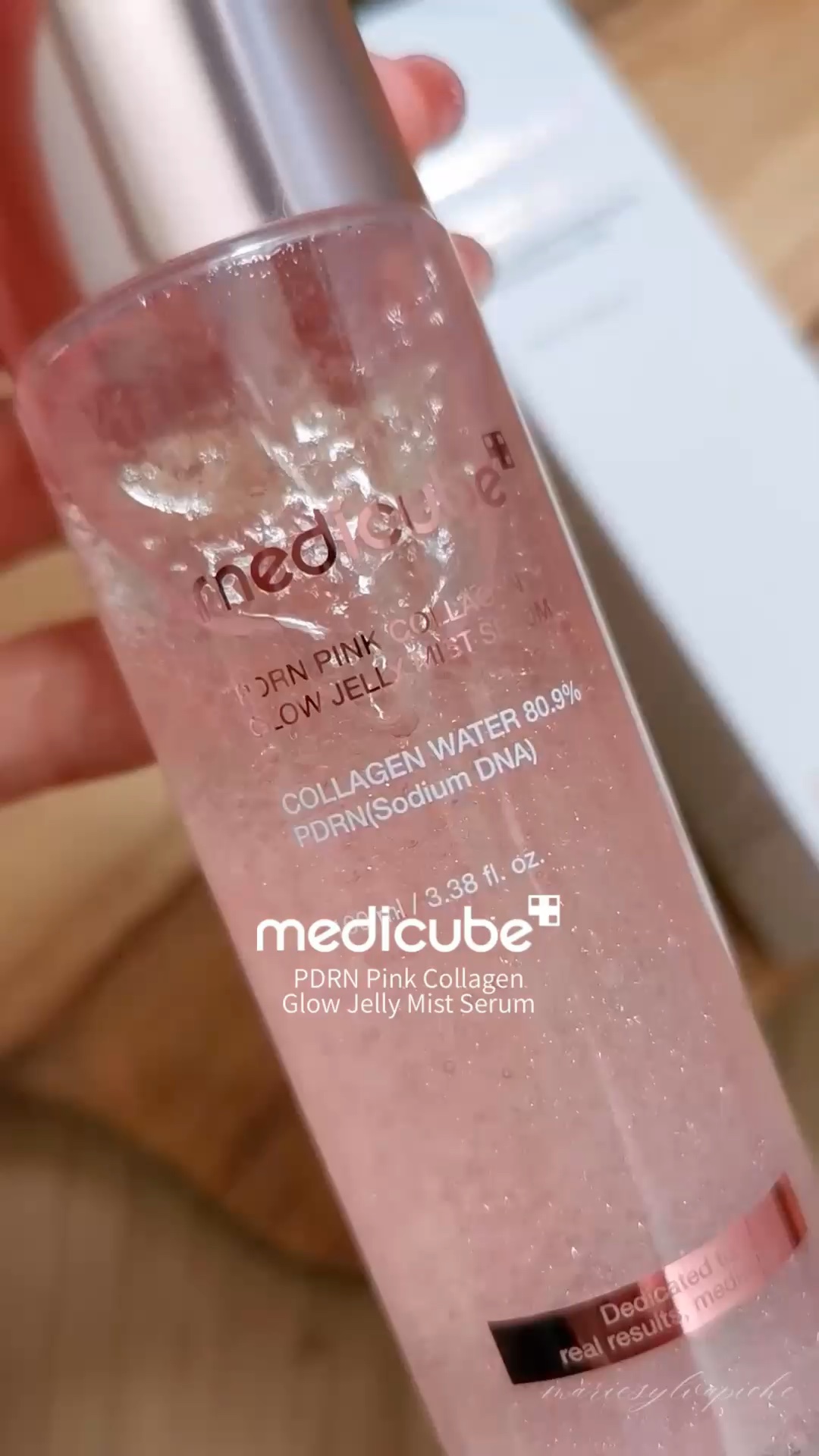 PDRNピンクゼリーセラムミスト/MEDICUBE/美容液を使ったクチコミ（1枚目）