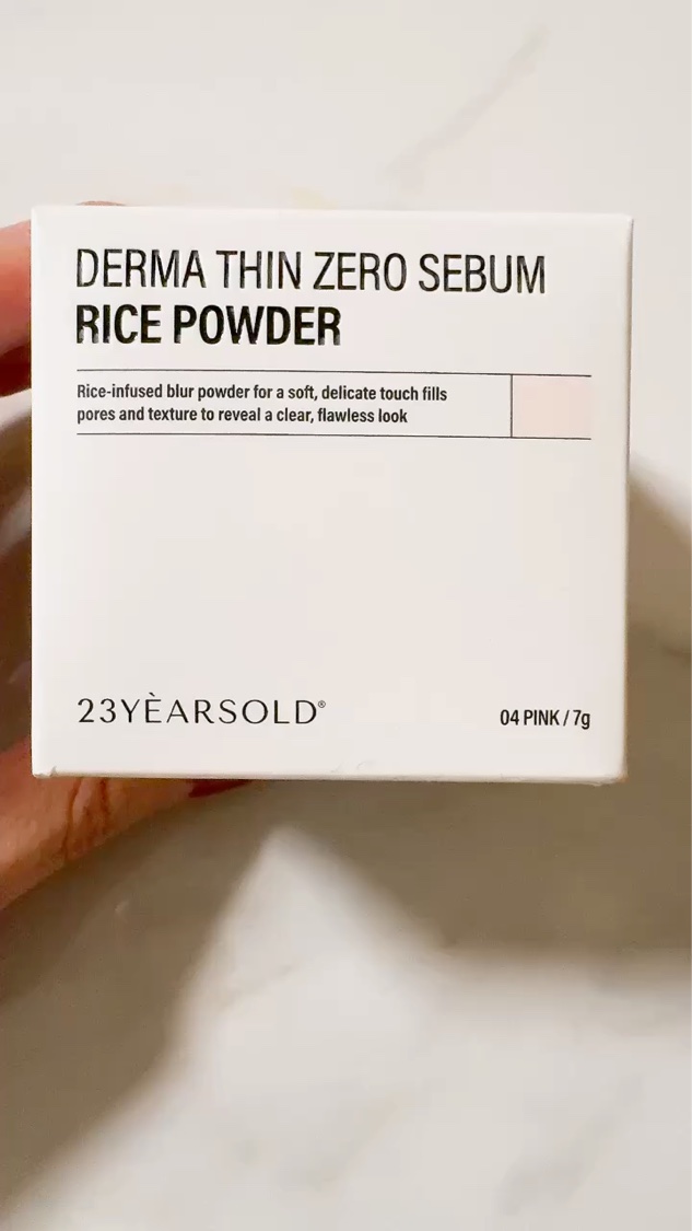 ダーマシンゼロセバムライスパウダー/23years old/ルースパウダーを使ったクチコミ（2枚目）