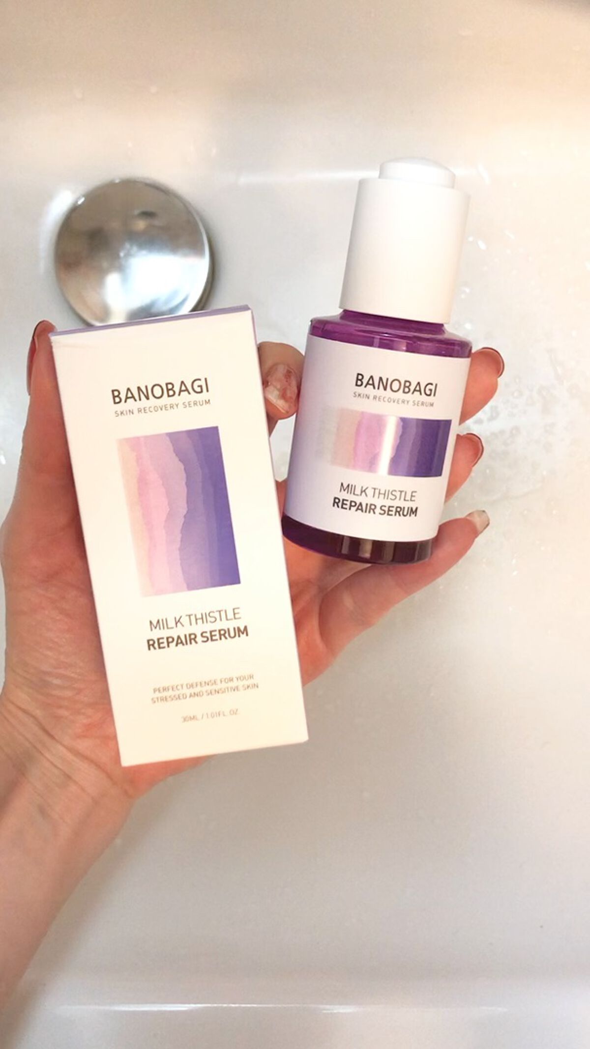 ミルクシスル リペアセラム/BANOBAGI/美容液を使ったクチコミ（1枚目）