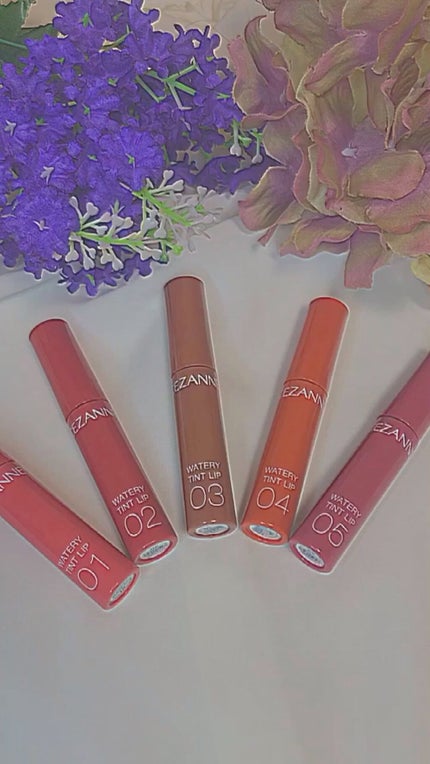 ウォータリーティントリップ/CEZANNE/リップティントの人気ショート動画