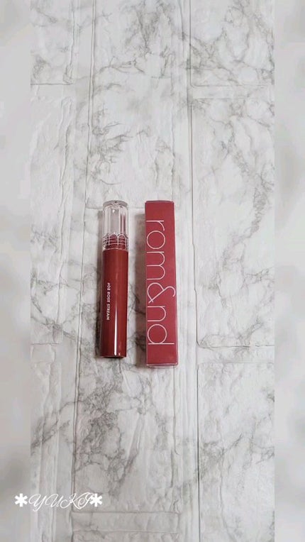 グラスティングウォーターティント/rom&nd/リップティントの人気ショート動画