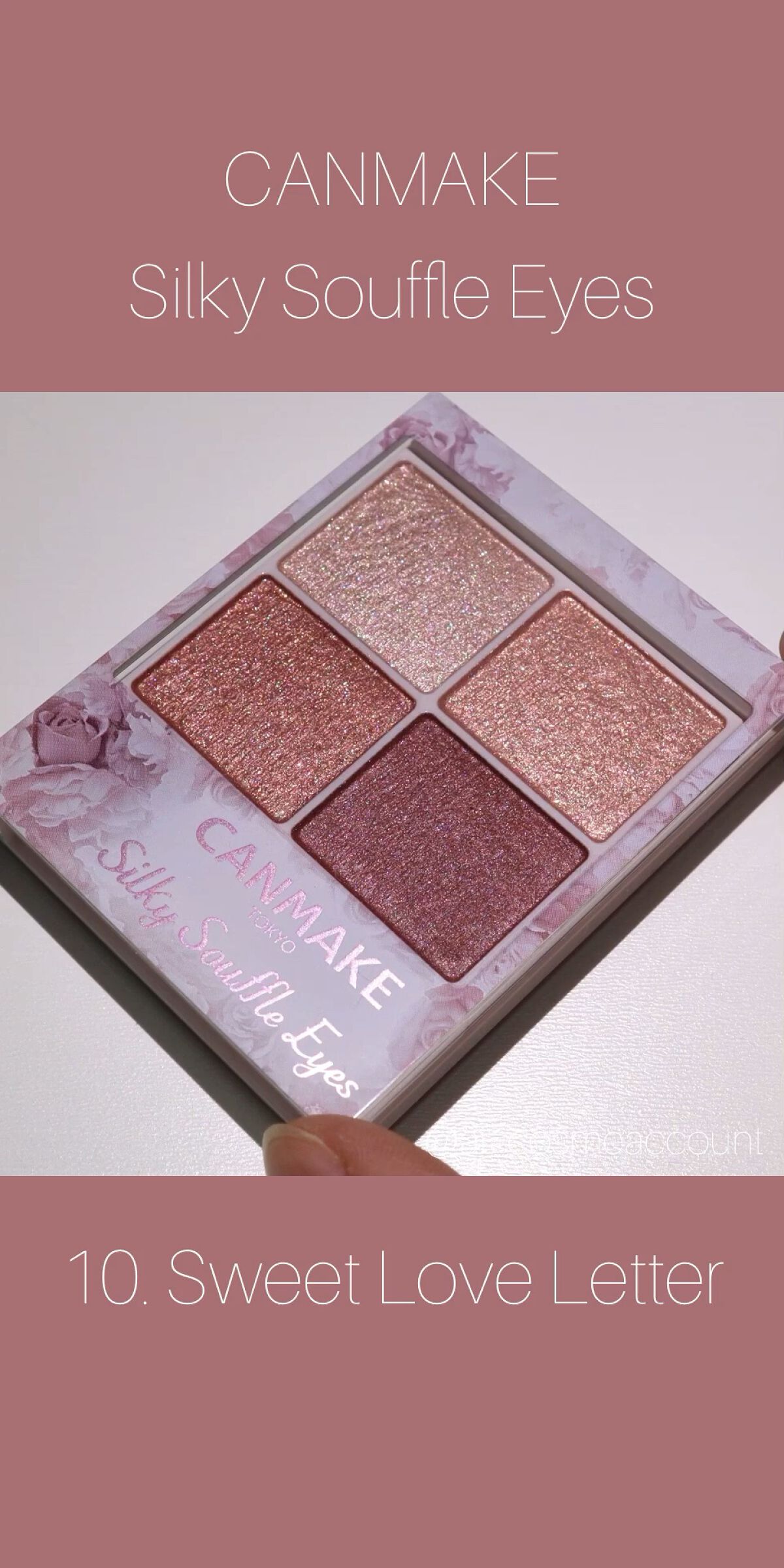 シルキースフレアイズ/キャンメイク/アイシャドウパレットを使ったクチコミ（1枚目）