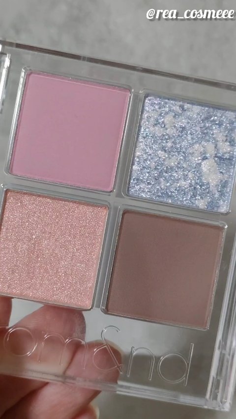 スライドインシングル/rom&nd/単色アイシャドウの人気ショート動画