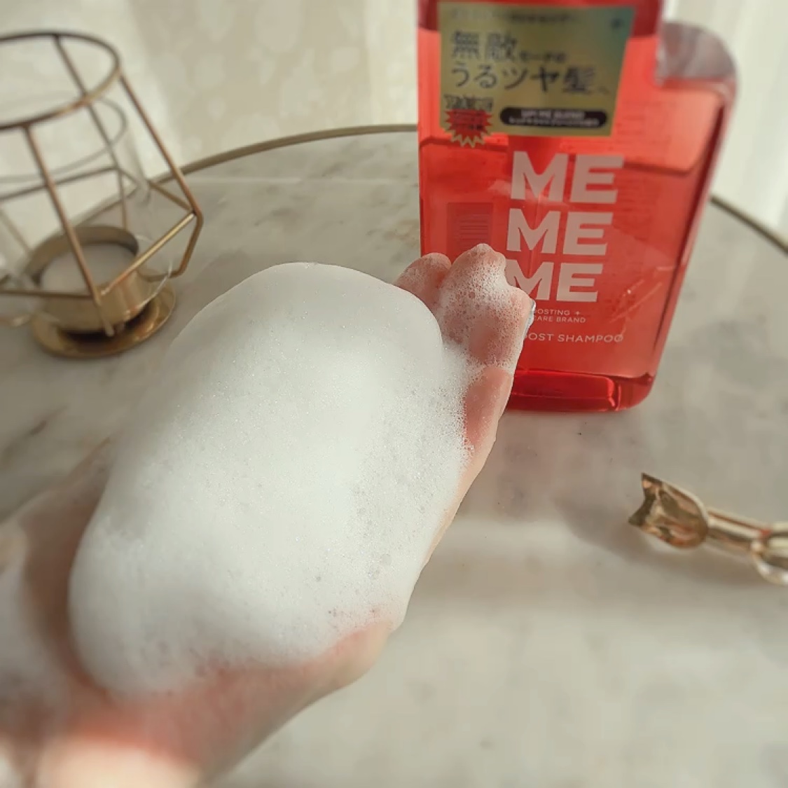 モイストブーストシャンプー／モイストブーストトリートメント/MEMEME/市販シャンプーを使ったクチコミ（3枚目）