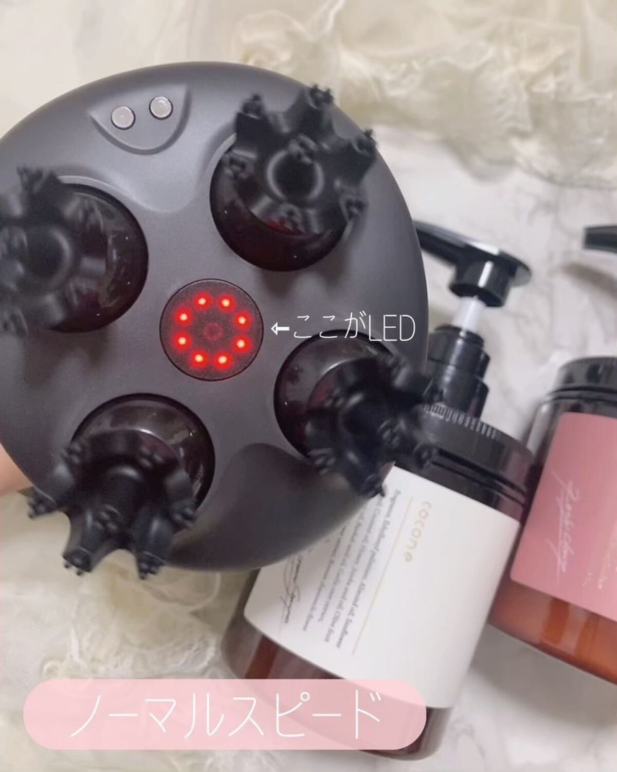 イーエムエスヘッドスパ/NIPLUX/ヘッドマッサージャーを使ったクチコミ（3枚目）