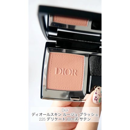 ディオールスキン ルージュ ブラッシュ/Dior/パウダーチークの人気ショート動画