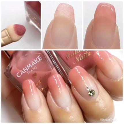 カラフルネイルズ/キャンメイク/マニキュアを使ったクチコミ(4枚目)