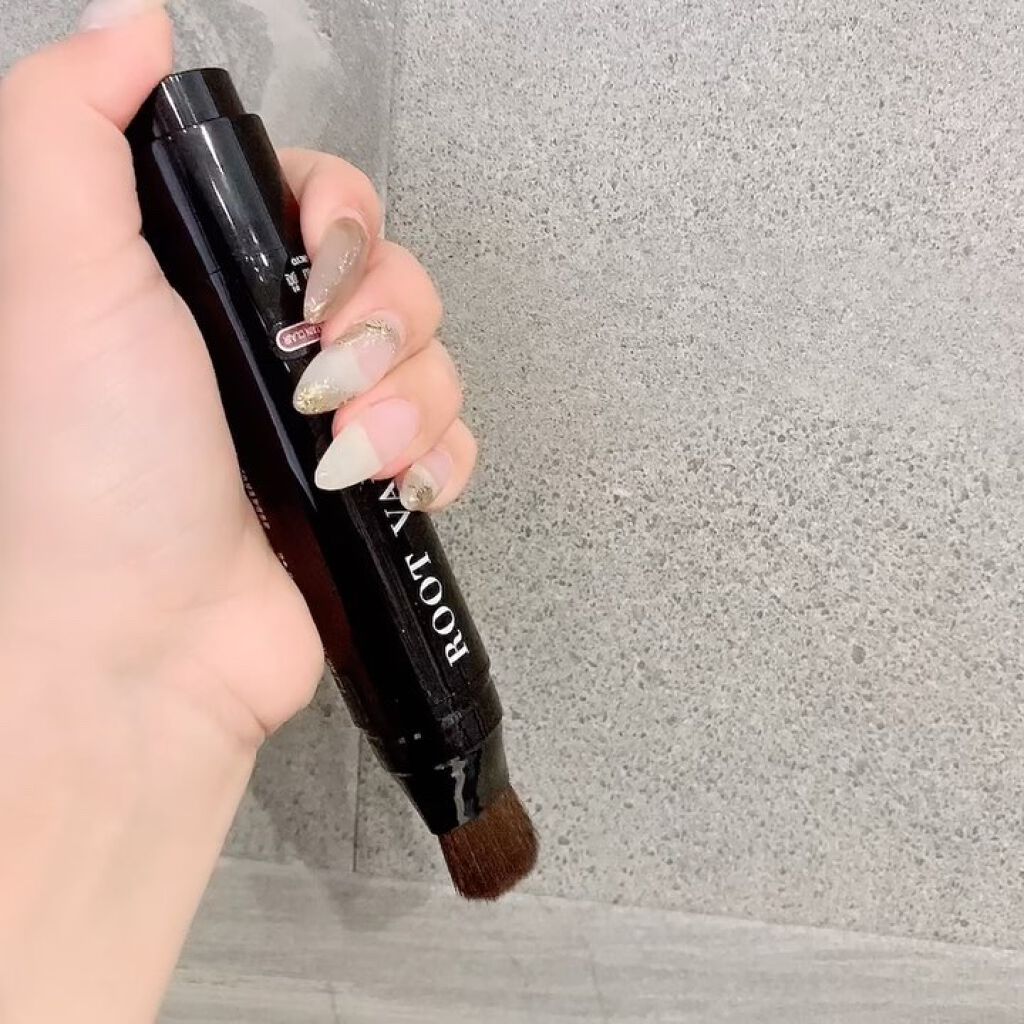 白髪隠しカラーリングブラシ/綺和美/ヘアカラーを使ったクチコミ（3枚目）