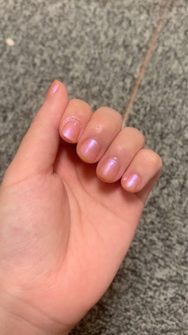 ネイルホリック Sheer pearl color/ネイルホリック/マニキュアを使ったクチコミ（1枚目）