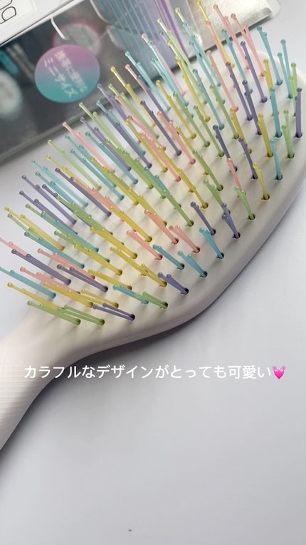 デタングリングブラシミニ/マペペ/ヘアブラシの人気ショート動画