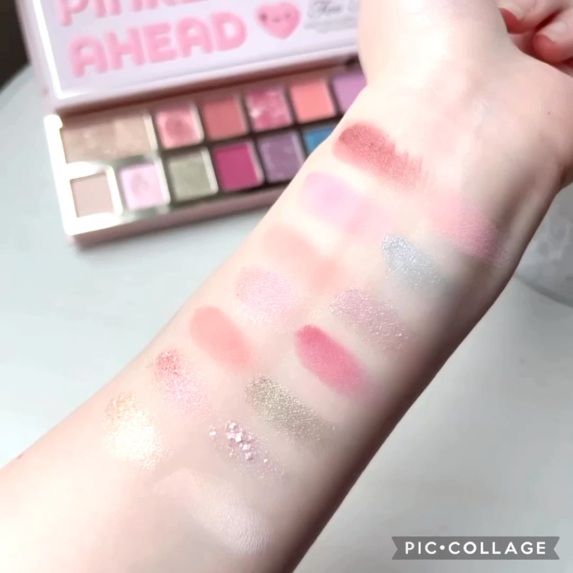ピンカー タイムズ アヘッド アイシャドウ パレット/Too Faced/アイシャドウパレットの動画クチコミ2つ目