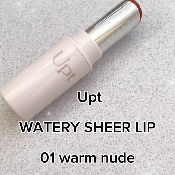 Upt WATERY SHEER LIP /Upt/口紅を使ったクチコミ（3枚目）