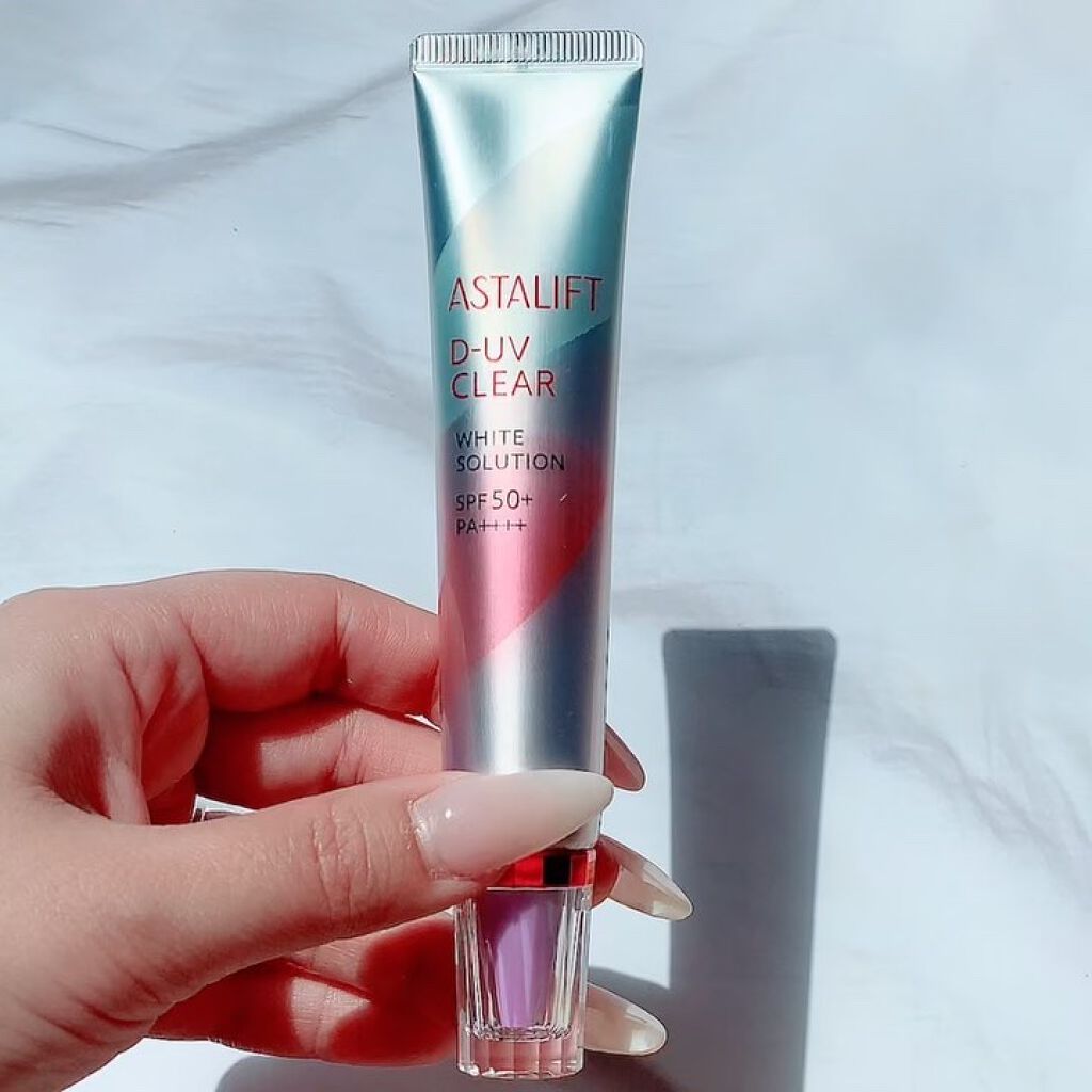 D-UVクリア ホワイトソリューション/アスタリフト/日焼け止めクリームを使ったクチコミ（2枚目）