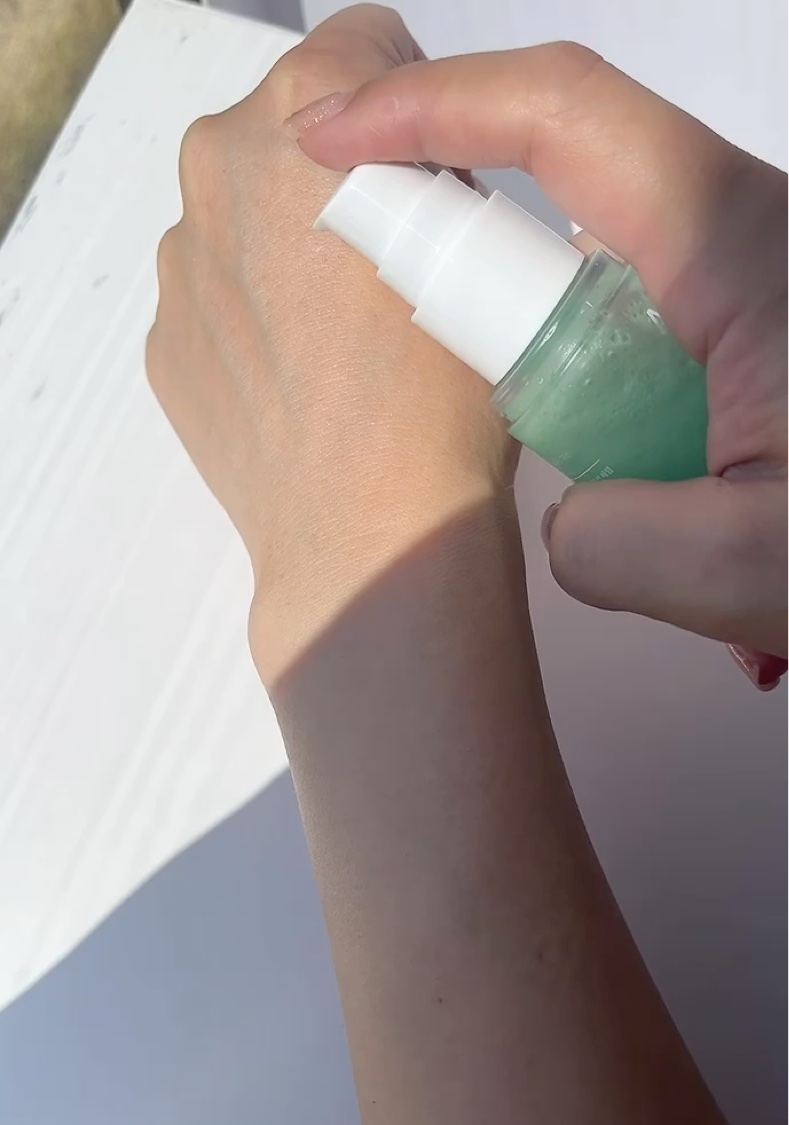 AquaTeca calming sun serum/Delphyr/日焼け止めローションを使ったクチコミ（2枚目）