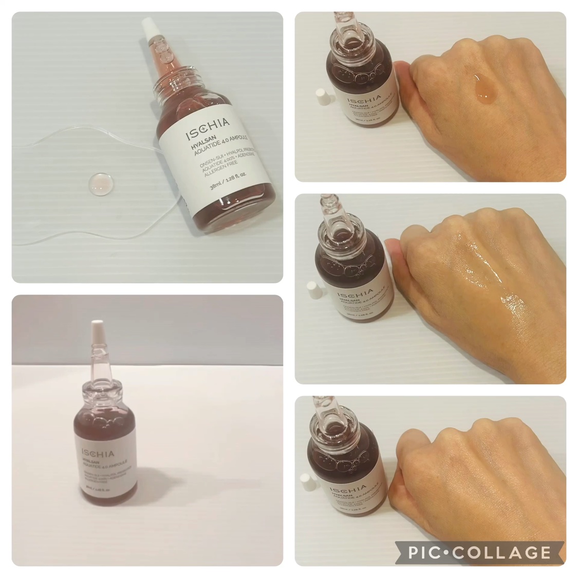 ヒアルサンアンプルデュオ ナイアシン5.0 アクアタイド4.0SET/ISCHIA/美容液を使ったクチコミ（3枚目）