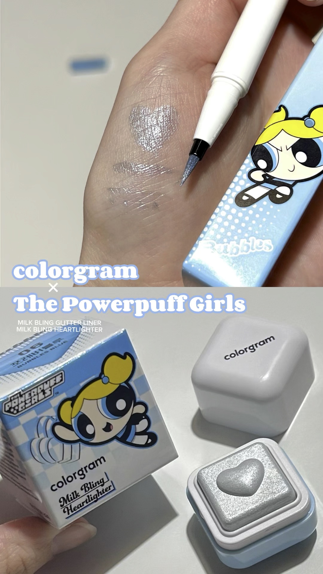 ミルクブリングリッターライナー/Colorgram/リキッドアイライナーを使ったクチコミ（1枚目）