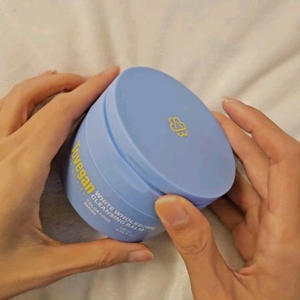 カラーフードシリーズホワイトホールサムクレンジングバーム/Tovegan/クレンジングバームの人気ショート動画