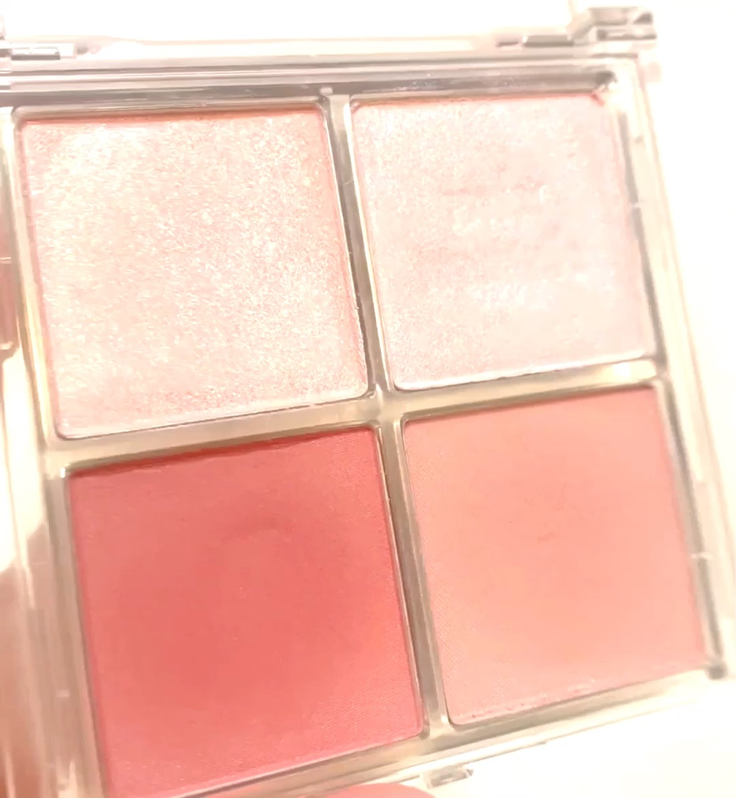 ミックスマッチチークパレット/be aube/パウダーチークを使ったクチコミ（2枚目）