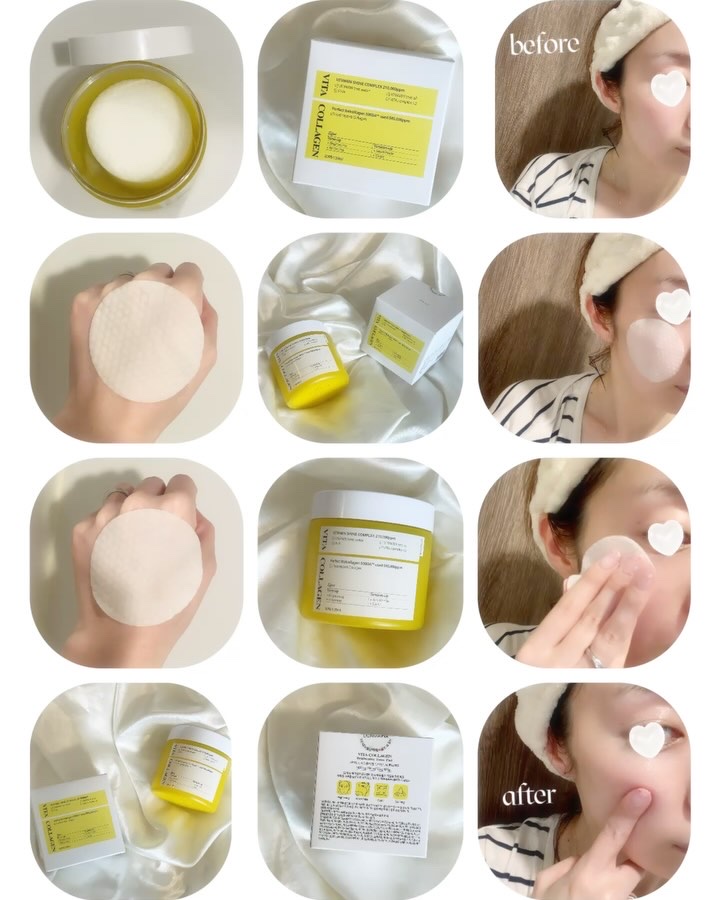 ビタコラーゲン ブライトニング トナーパッド/ダーマフィックス/トナーパッドの動画クチコミ5つ目