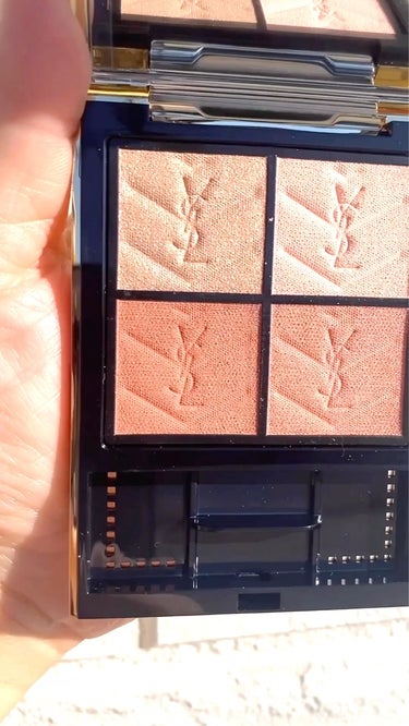 クチュール ミニ クラッチ #600 スポンティーニ リリー/YVES SAINT LAURENT BEAUTE/アイシャドウパレットを使ったクチコミ（3枚目）