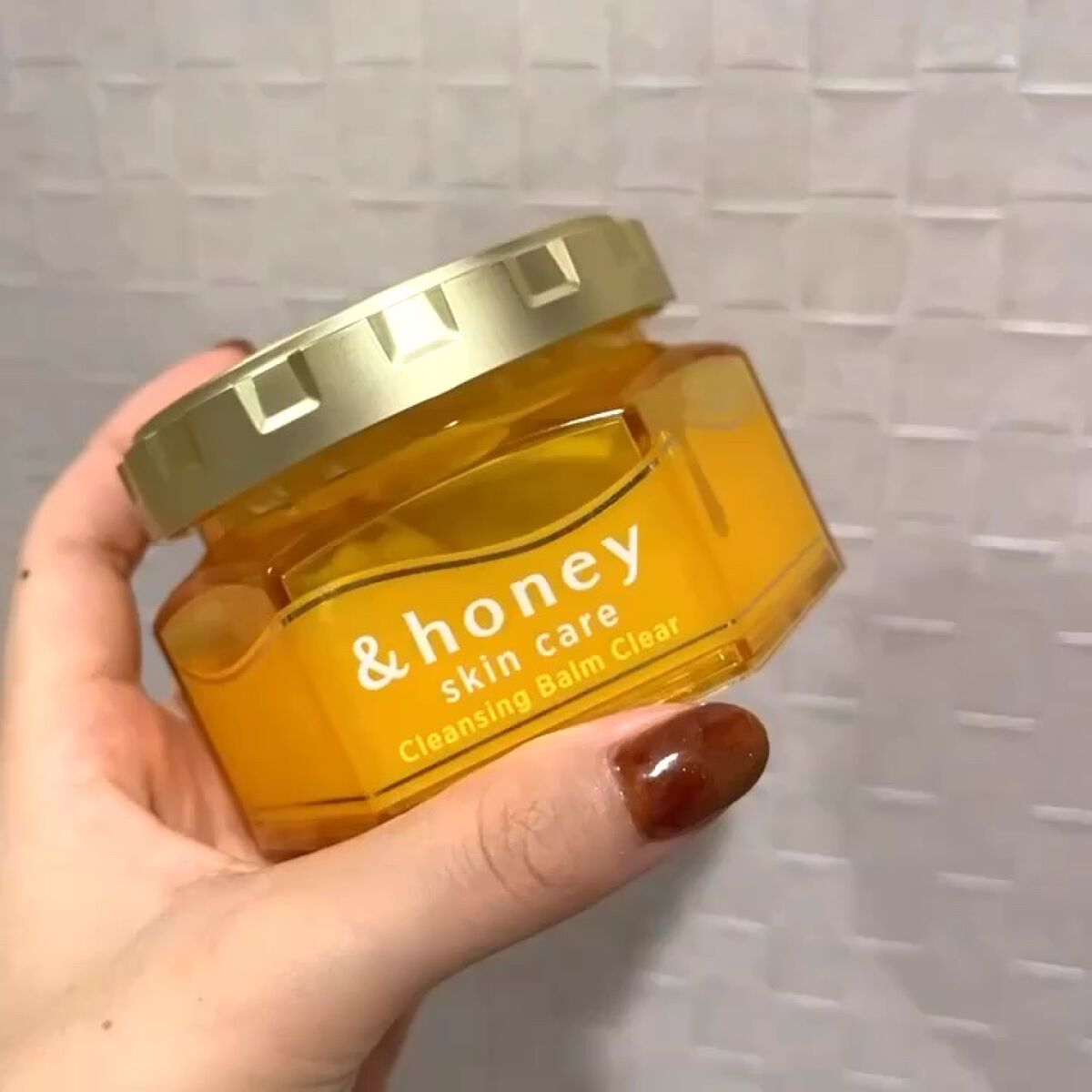 アンドハニー クレンジングバーム クリア/&honey/クレンジングバームの人気ショート動画