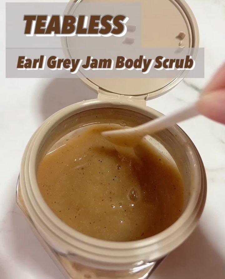 アールグレイティージャム ボディスクラブ/TEABLESS/ボディスクラブを使ったクチコミ（3枚目）