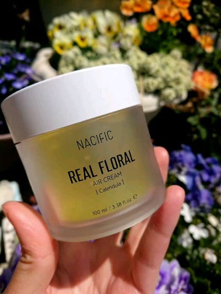 ナチュラルパシフィック リアルカレンデュラエナジートナーのクチコミ「今回は!ひんやり肌鎮静✨刺激を受けた肌にオススメなカレンデュラのお花で作られたエアクリームをご.....」(1枚目)